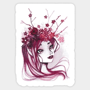 Persephone's Nymph Friends_iii Sticker